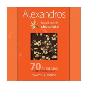 Dark Chocolate Orange & Almonds 90g
