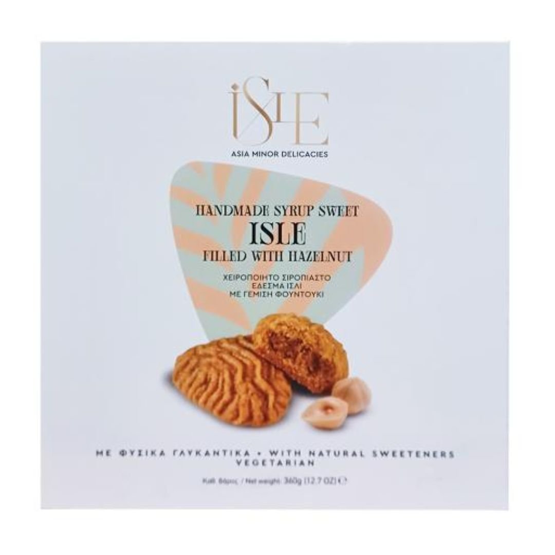 ISLE with Hazelnut filling 360g / 9 Pcs
