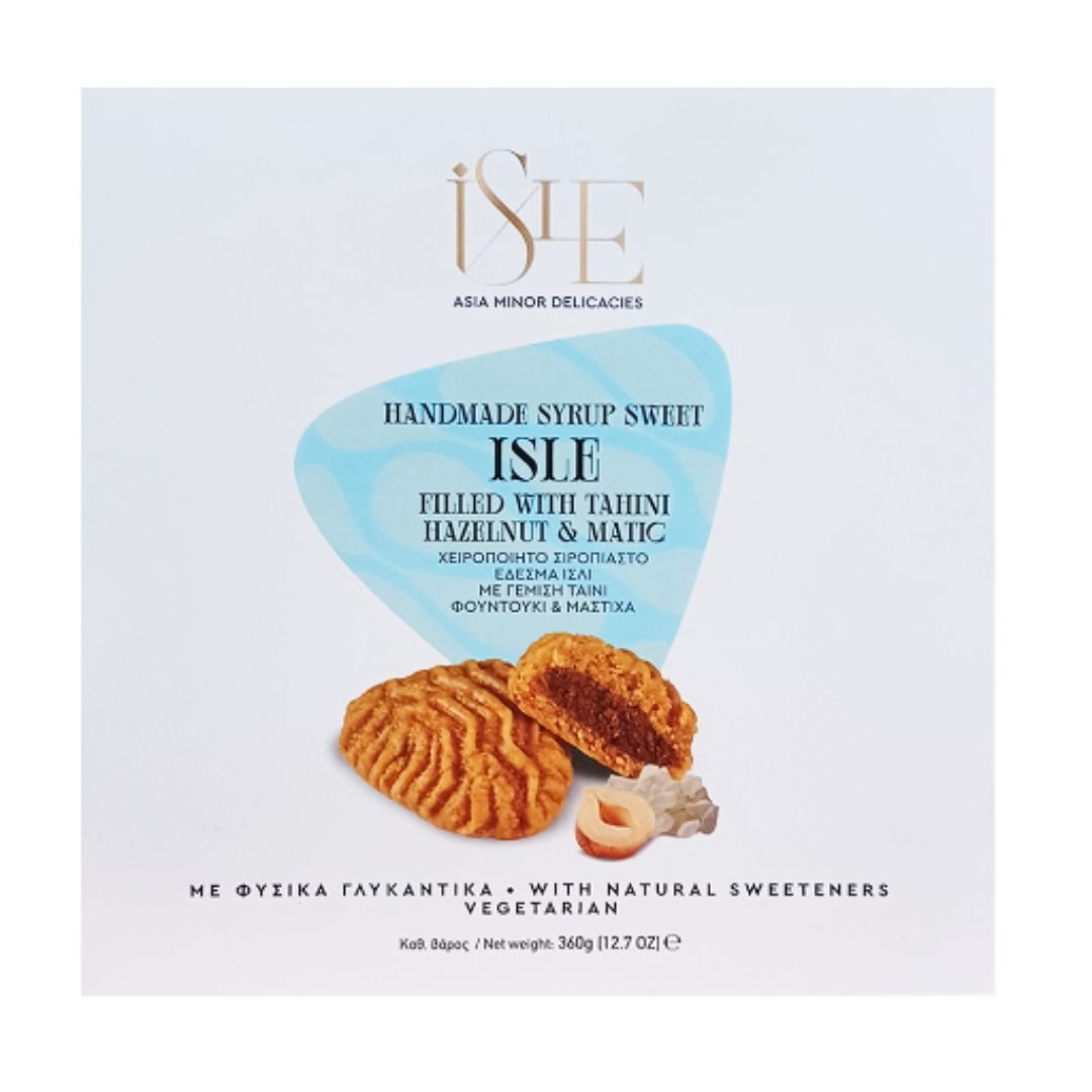 ISLE with Hazelnut and Mastic filling 360g / 9 Pcs