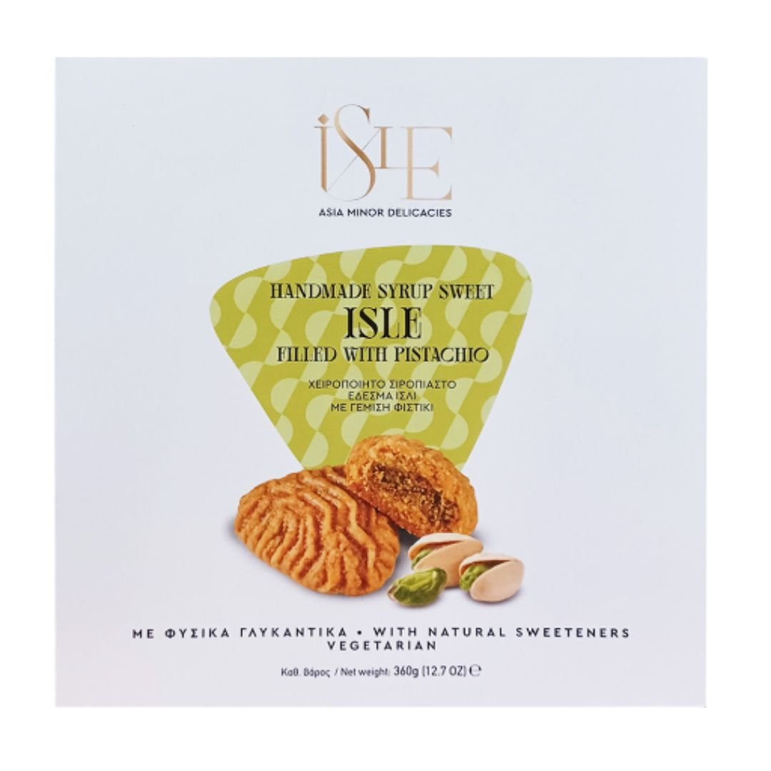 ISLE with Pistachio filling 360g / 9 Pcs