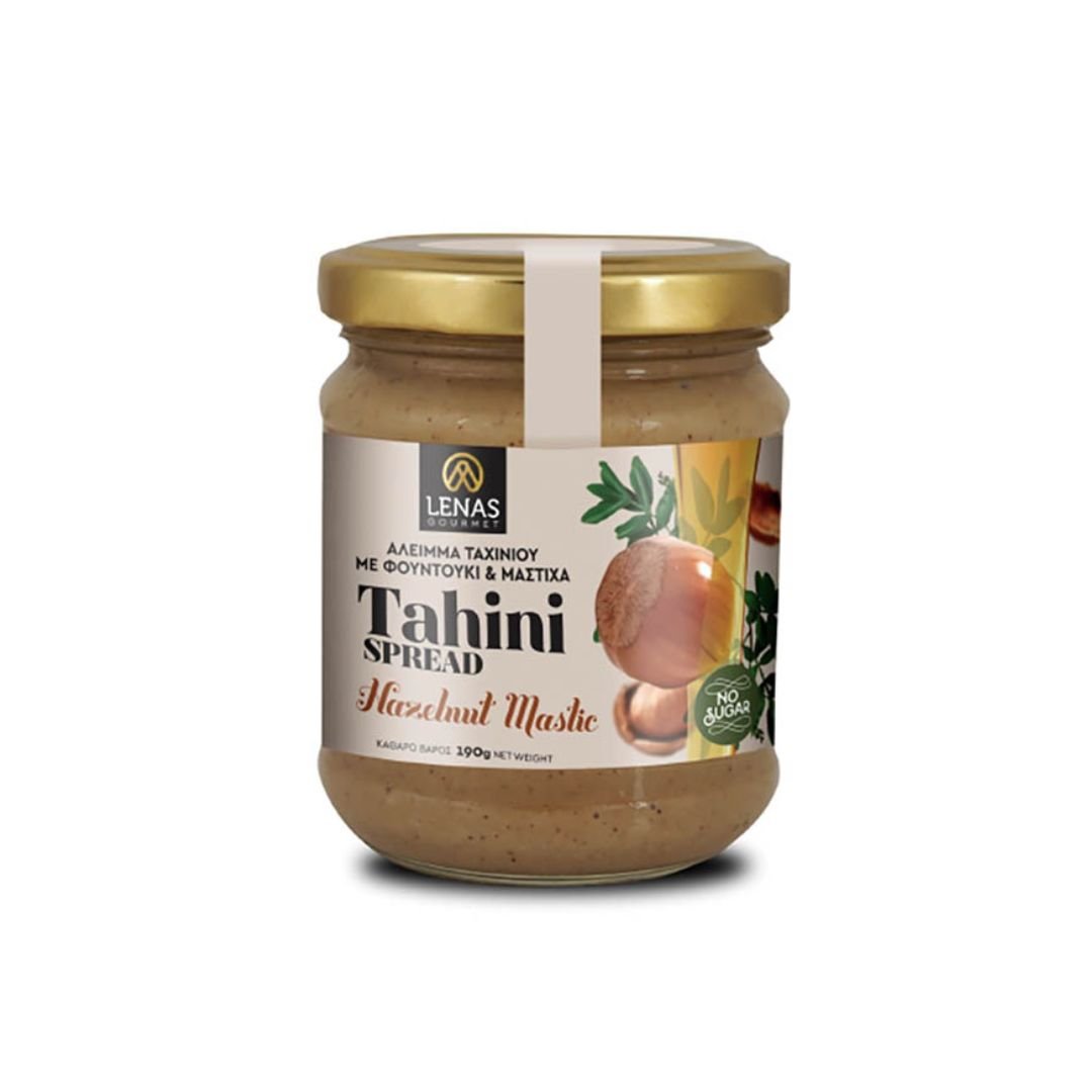 Tahini Spread with Honey ,Hazelnut and Mastic oil