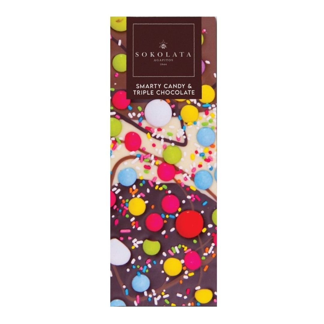 AGAPITOS Smarty Candy & Milk Chocolate 60g