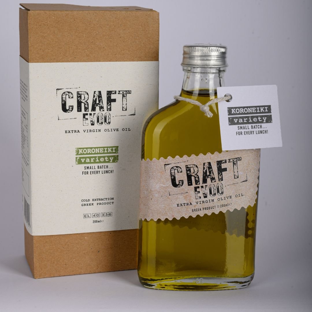 CRAFT EVOO Koroneiki variety Extra Virgin Olive Oil 200ml