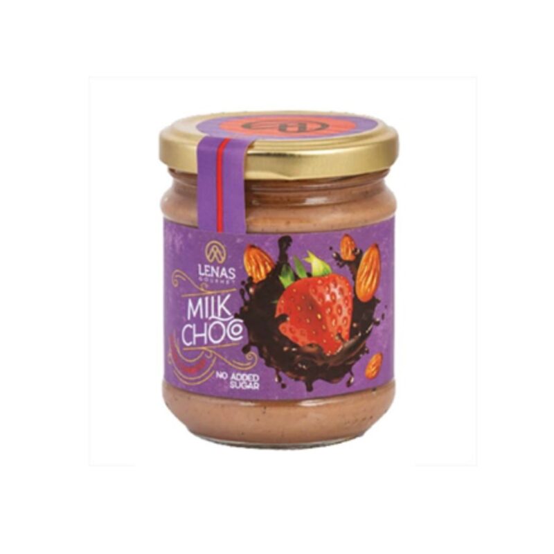 Milk-chocolate-spread-with-almond-and-dried-strawberry