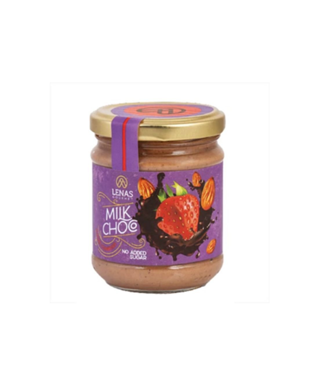Milk-chocolate-spread-with-almond-and-dried-strawberry